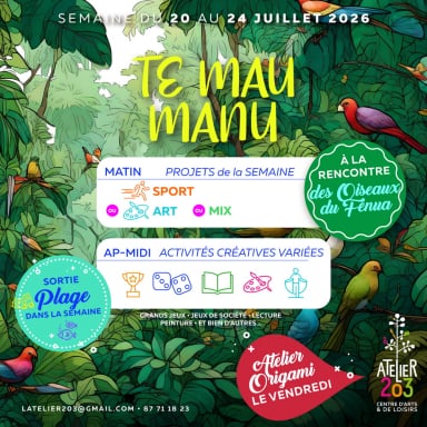 stages vacances tahiti