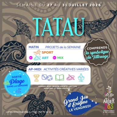 stages vacances tahiti